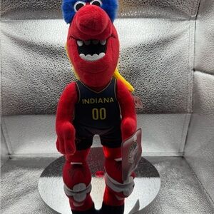10” Freddy Fever WNBA Indiana Fever Mascot Plush Toy - NWT